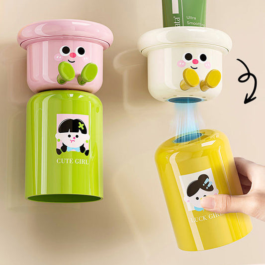 🏆Porte-brosse à dents adhésif avec ventouse magnétique🌿✨