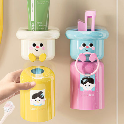 🏆Porte-brosse à dents adhésif avec ventouse magnétique🌿✨