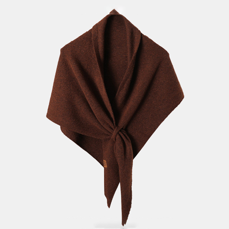 Écharpe châle triangulaire tendance pour femme