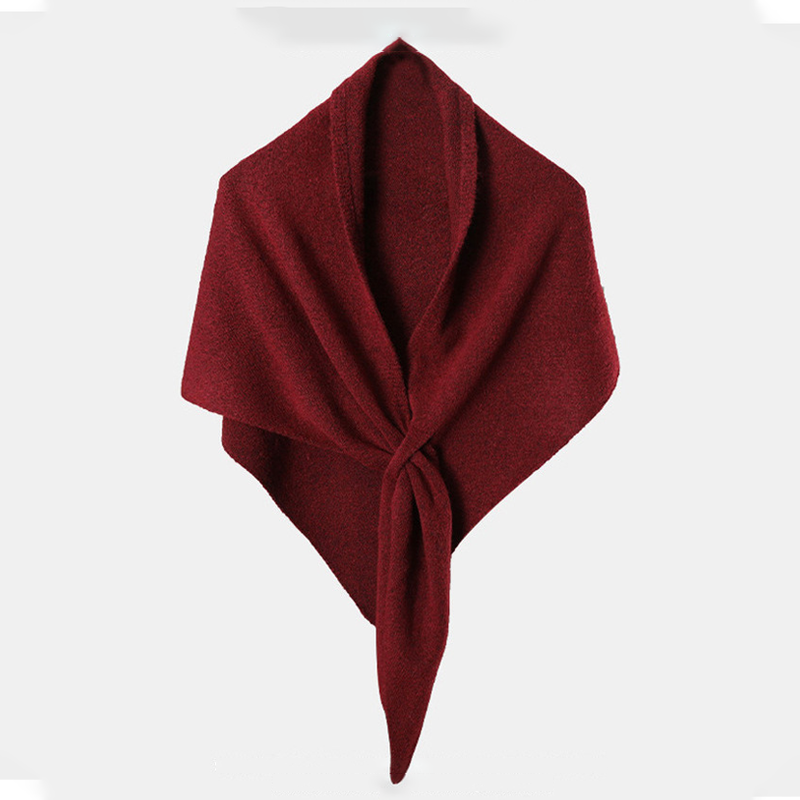 Écharpe châle triangulaire tendance pour femme