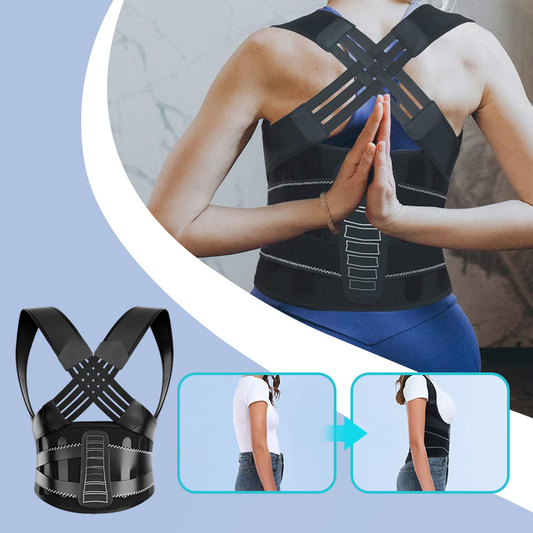 🏆Correcteur Postural Réglable | Soutien Dorsal Ultime & Confort 🌿