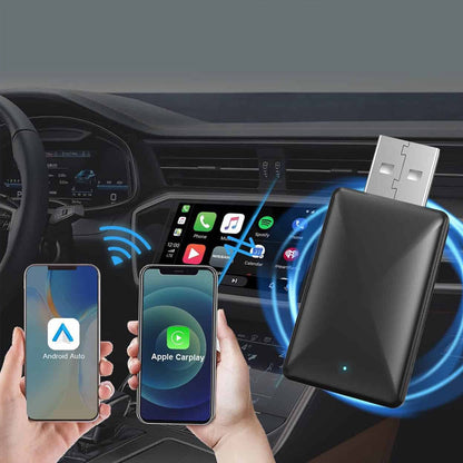 🏆 Boîtier CarPlay Sans Fil avec Port USB⚡👑