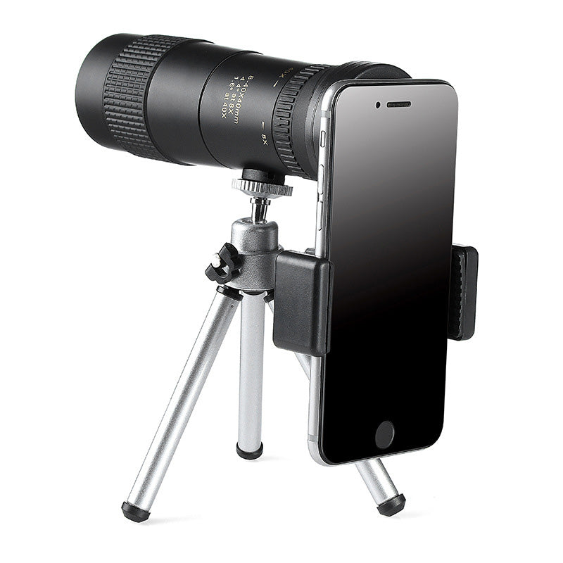 🏆Télescope monoculaire super téléobjectif 4k 8-40x40 mm【Technologie de pointe】💥
