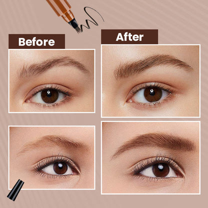 🔥Crayon à sourcils 4-End Natural, Créez rapidement un maquillage de sourcils élégant🔥