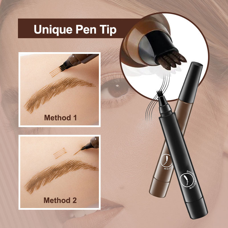 🔥Crayon à sourcils 4-End Natural, Créez rapidement un maquillage de sourcils élégant🔥