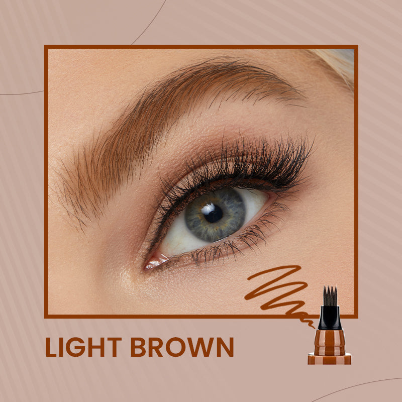 🔥Crayon à sourcils 4-End Natural, Créez rapidement un maquillage de sourcils élégant🔥