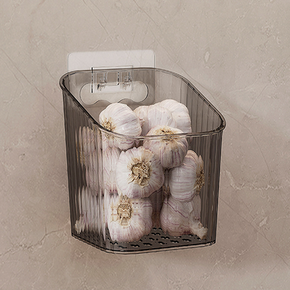 Organisateur de rangement transparent mural
