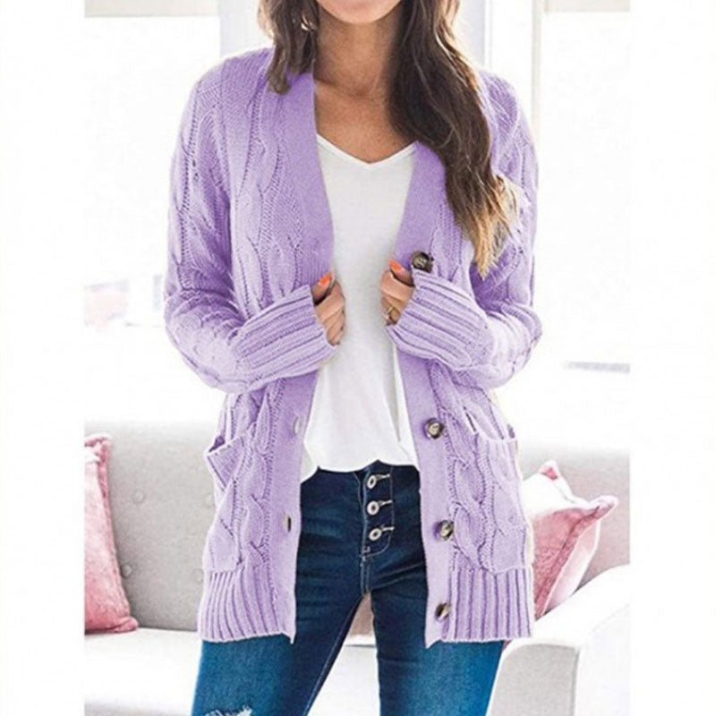 💥Soldes exceptionnels : -50% sur les nouveaux pulls en tricot mi-longs pour femme d'automne