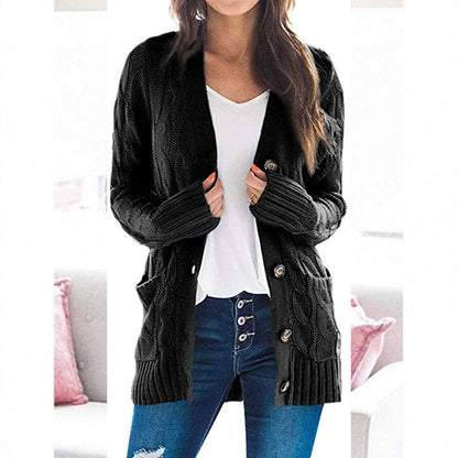 💥Soldes exceptionnels : -50% sur les nouveaux pulls en tricot mi-longs pour femme d'automne