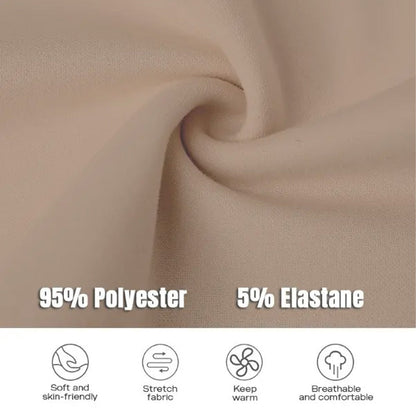 Robe Sweat de Pull Décontractée à Manches Longues et Fente Zippée