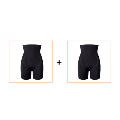 Short sculptant taille haute rehaussant les fesses
