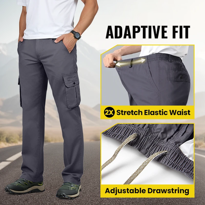 Pantalon cargo multi-poches pour homme