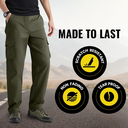 Pantalon cargo multi-poches pour homme