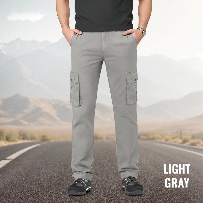 Pantalon cargo multi-poches pour homme
