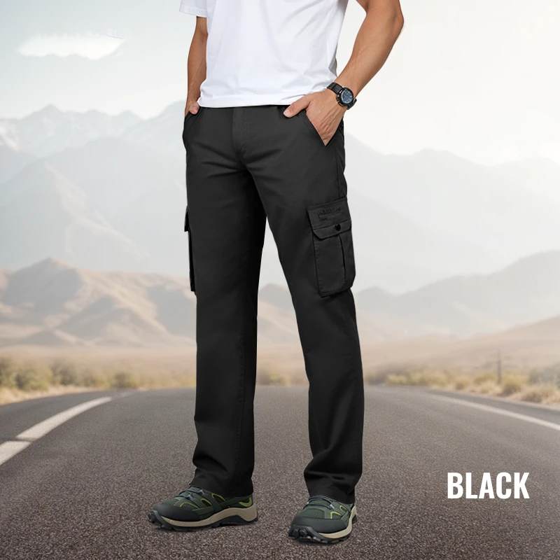 Pantalon cargo multi-poches pour homme