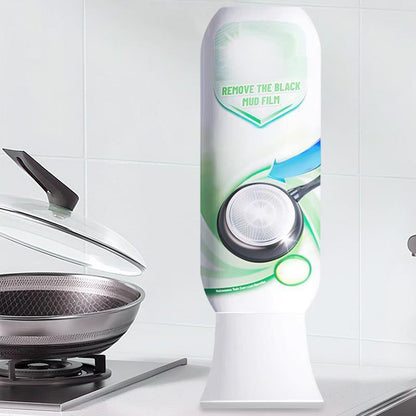 ⏰Nettoyant pour résidus carbonisés et dépôts de boue - Dissout la graisse carbonisée tenace en 5 minutes, non toxique et sans frottage 🍳📦