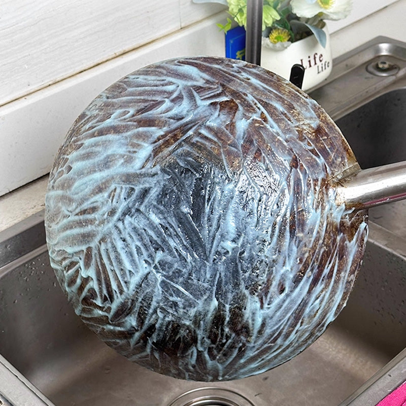 ⏰Nettoyant pour résidus carbonisés et dépôts de boue - Dissout la graisse carbonisée tenace en 5 minutes, non toxique et sans frottage 🍳📦