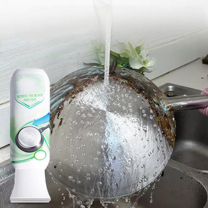 ⏰Nettoyant pour résidus carbonisés et dépôts de boue - Dissout la graisse carbonisée tenace en 5 minutes, non toxique et sans frottage 🍳📦