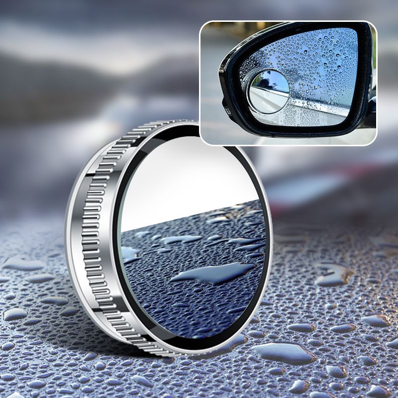 2 miroirs d'angle mort à ventouse pour voiture