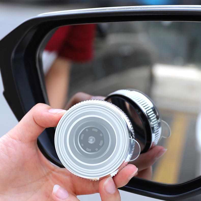 2 miroirs d'angle mort à ventouse pour voiture