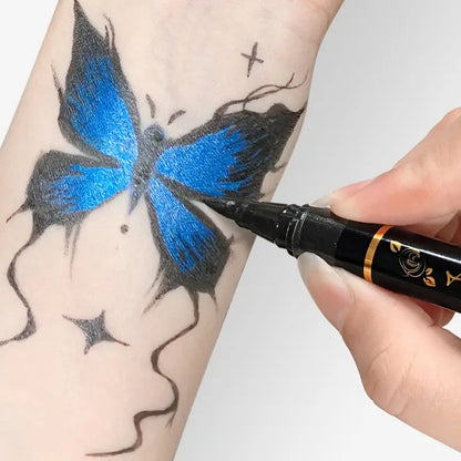 Set de 10 marqueurs pour tatouages temporaire