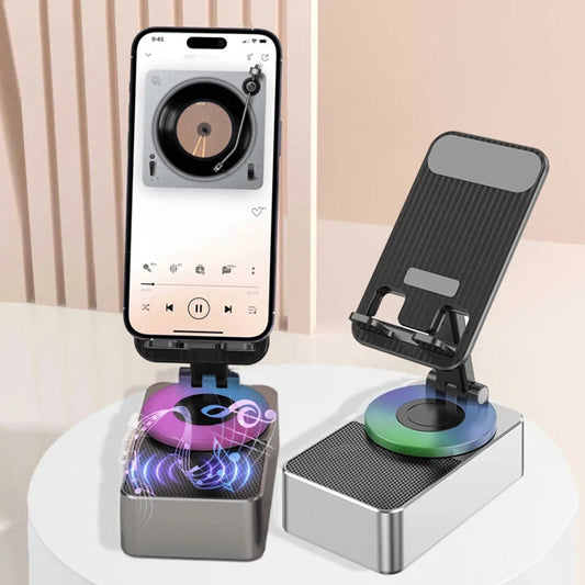 Support pour téléphone portable avec transmission audio Bluetooth