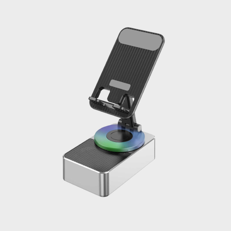 Support pour téléphone portable avec transmission audio Bluetooth