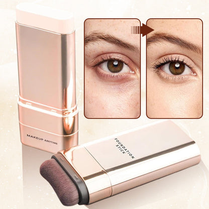 ✨ DERNIER JOUR -50% ! ✨ Fond de Teint Stick Double Embout – Tenue Impeccable 24h & Finition Parfaite 💄