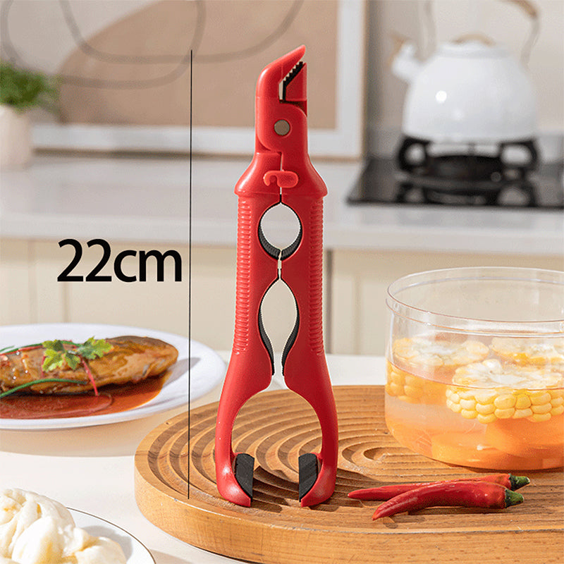 ⛄ Offre Spéciale Hiver：50 % de réduction ! ✨Pince 3 en 1 pour bol et assiette en silicone