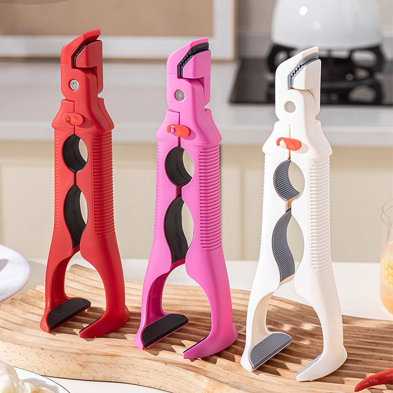 ⛄ Offre Spéciale Hiver：50 % de réduction ! ✨Pince 3 en 1 pour bol et assiette en silicone