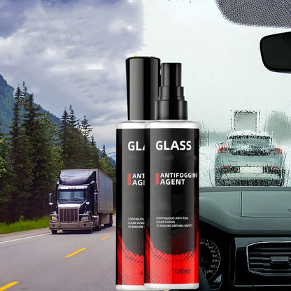 Spray anti-buée pour vitres intérieures, voiture et maison