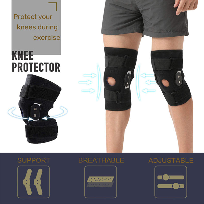 🦵 50% DE RÉDUCTION ! ✨ Genouillère Respirante Ajustable - Soutien Articulaire Léger pour Sport ou Quotidien, Confort Optimal 🏃‍♂️📦