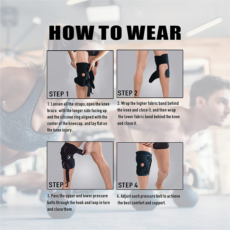 🦵 50% DE RÉDUCTION ! ✨ Genouillère Respirante Ajustable - Soutien Articulaire Léger pour Sport ou Quotidien, Confort Optimal 🏃‍♂️📦