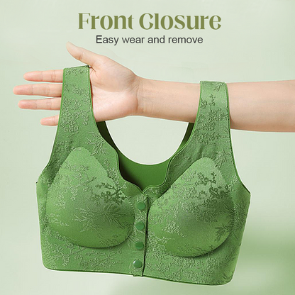 🏆Soutien-Gorge Confortable Sans Armature avec Fermeture Frontale🌿