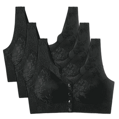 🏆Soutien-Gorge Confortable Sans Armature avec Fermeture Frontale🌿