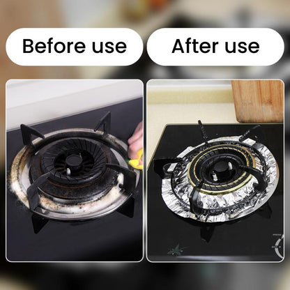 50% de Réduction – Protections de Cuisinière en Feuille d'Aluminium