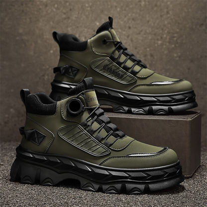 🏆Bottines homme rétro décontractées à semelle épaisse🌿✨