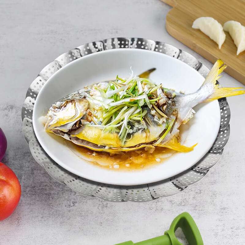 🥘 PROMO LIMITÉE 50% DE RÉDUCTION ! ⚡ Panier Vapeur Pliable en Acier Inoxydable – Polyvalent, Compact, Pratique 🥦