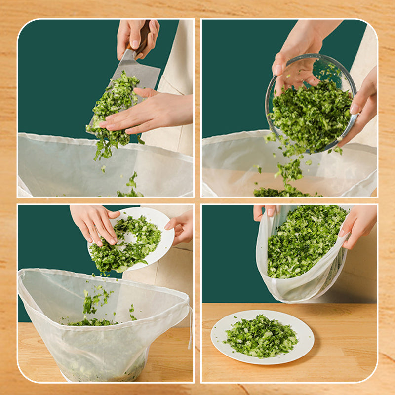 🥛 Sac Filtrant Professionnel pour Lait de Soja Maison & Préparations Culinaires 🧈🌿