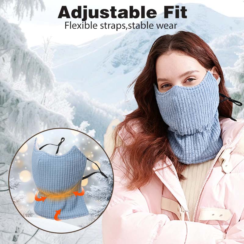 Masque facial renforcé et coupe-vent pour femmes