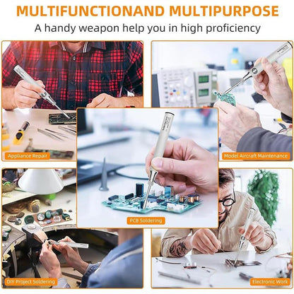 Kit de fer à souder portable multifonctionnel sans fil