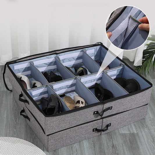 Organisateur de Rangement pour Chaussures avec Séparateurs Réglables
