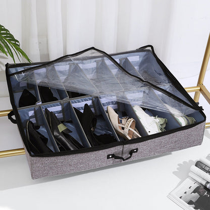 Organisateur de Rangement pour Chaussures avec Séparateurs Réglables