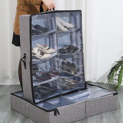 Organisateur de Rangement pour Chaussures avec Séparateurs Réglables