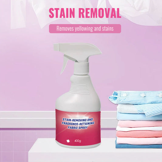 👕 ✨Spray pour tissus qui élimine les taches et préserve les parfums
