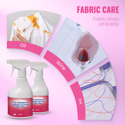 👕 ✨Spray pour tissus qui élimine les taches et préserve les parfums