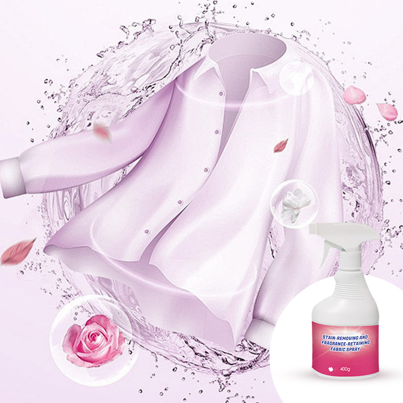 👕 ✨Spray pour tissus qui élimine les taches et préserve les parfums