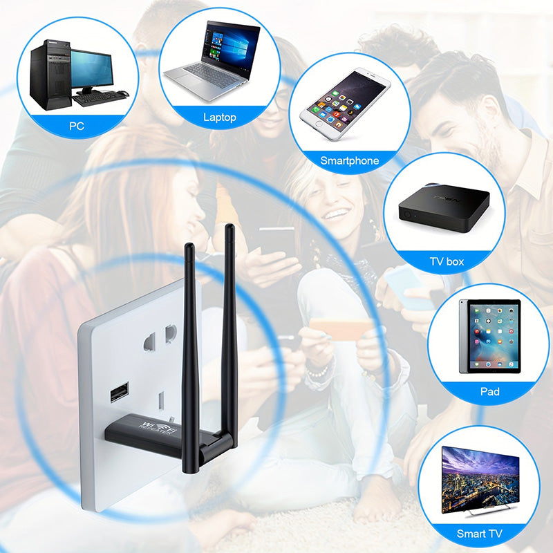 🏆Amplificateur de signal Wi-Fi alimenté par USB⚡👍