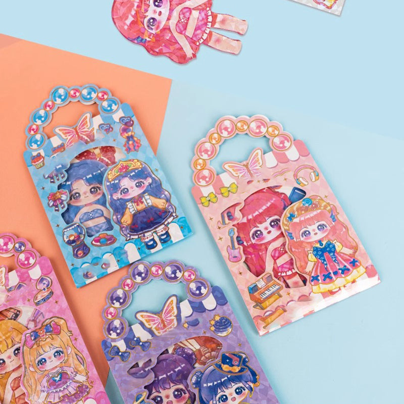 🔥Stock limité disponible 50 % DE RÉDUCTION🔥Poupées Magnétiques à Habiller pour Enfants
