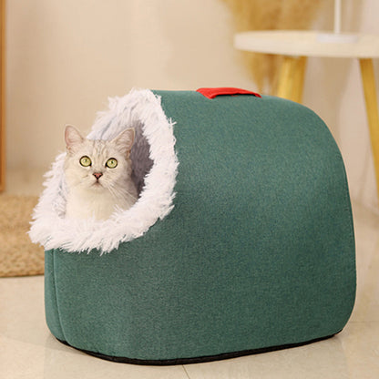 💥50% DE RÉDUCTION🐾Lit d'hiver chaud pour animaux de compagnie🔥